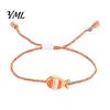 Bunte Freundschaftsbänder Kleiner Fisch Handgemachtes Geflochtenes Armband, Boho Süß Gewebtes Sommer Strand Handgelenk Zubehör Schnur Verstellbares Armband