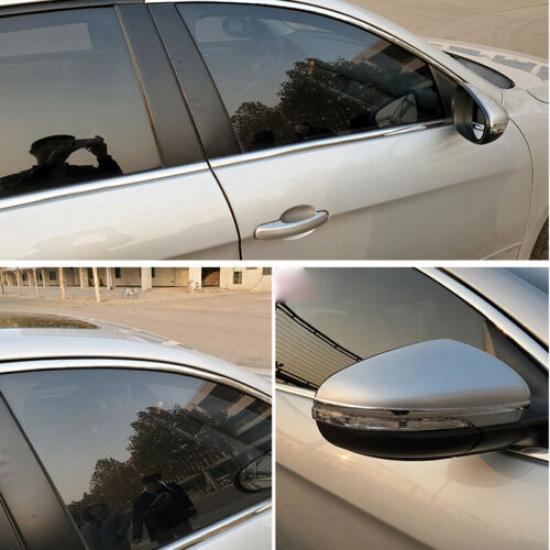 9.9ft Exterior Car Chrome Body Strip Bumper Auto Door Protective Moulding Trim