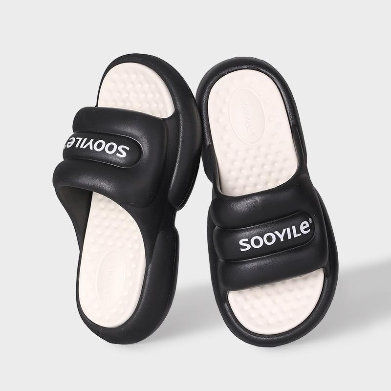 Asgard Summer New Slippers For Women Soft EVA Platform Cloud Slipper Home Non-slip Breathable Slides Light Casual Flip-Flop