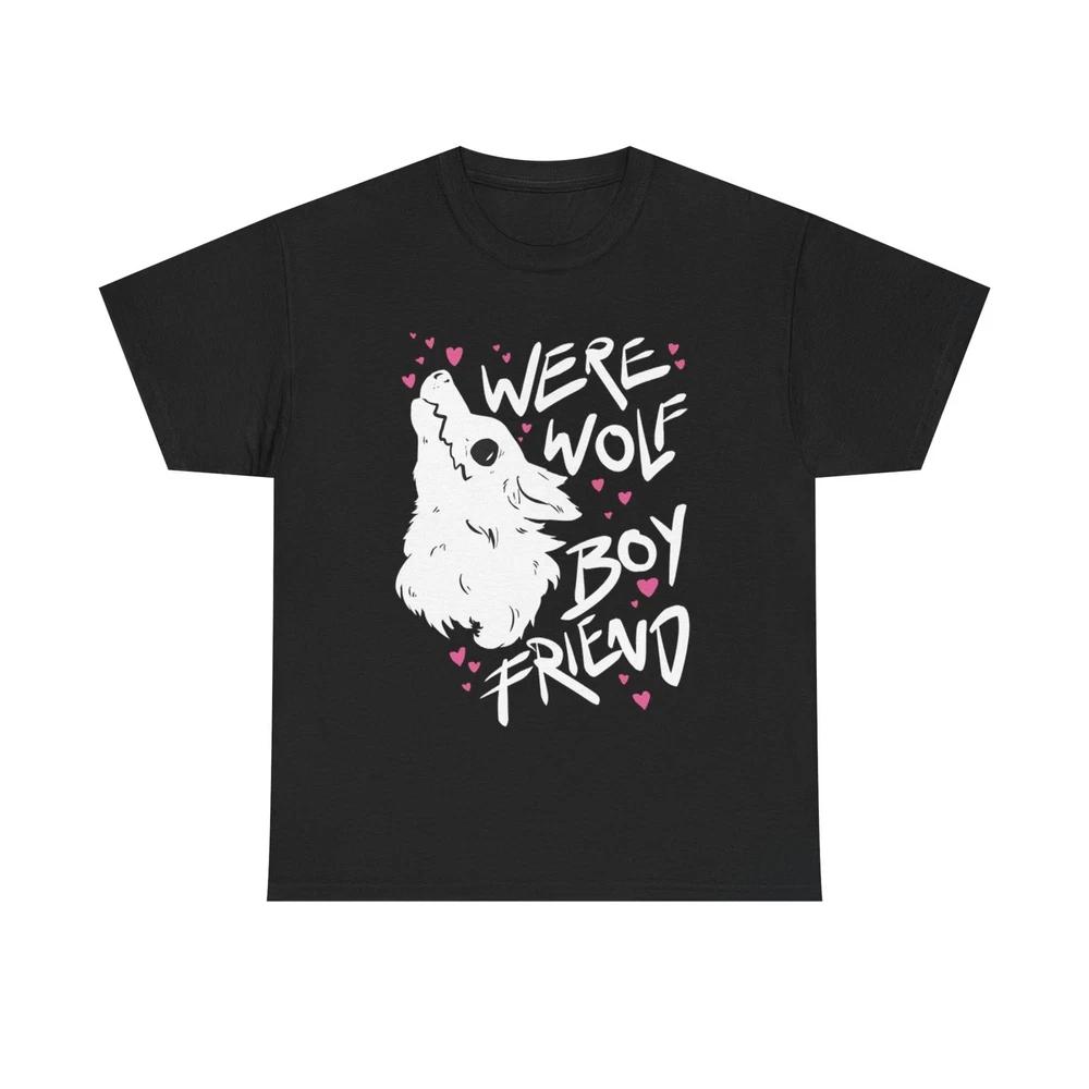 Anime Werewolf Black T Shirt S