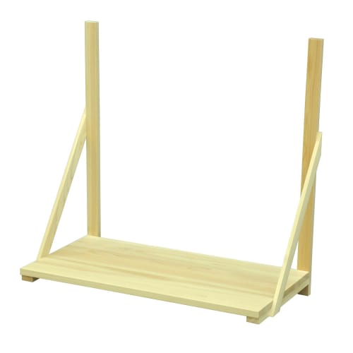 AITECH Shinto Shrine, Natural, Made in China, Japanese Cypress Shelf Set, KT-NO.4