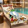 Asterix & Obelix Özel İsimli Plaj Havlusu Büyük Yumuşak Havlu İç Mekan Banyo Dış Mekan Plaj İçin