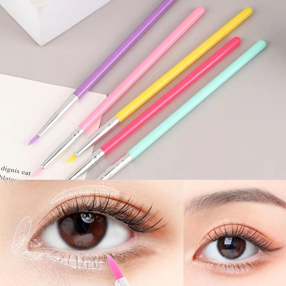 Silicone Eye Makeup Brush Details Brush Eyeliner Brush New Concealer Brush For Eyebrow Detail