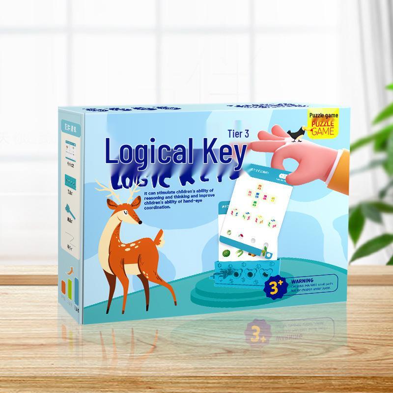 Children's Logic and Thinking Training Toy for Ages 3-6: Educational Aid for Concentration and Cognition