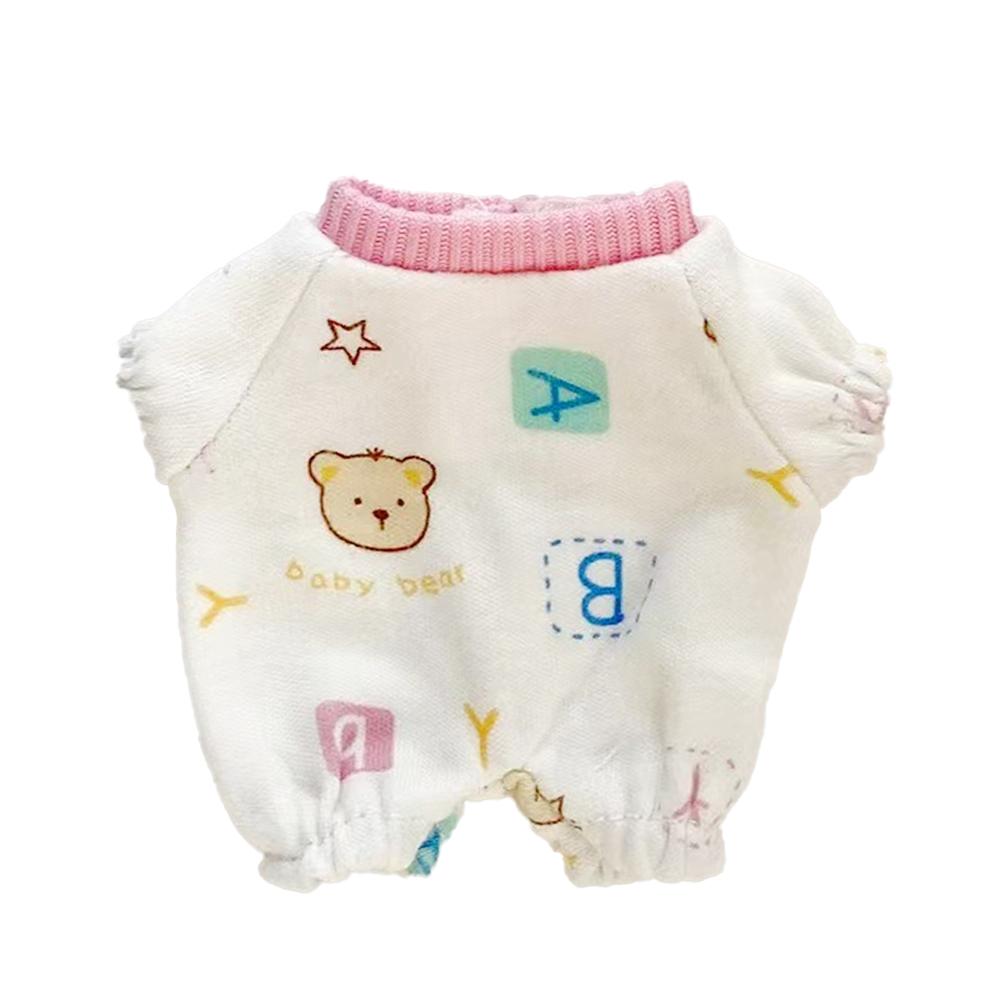 

Для 17 см Кукольная одежда Лабубу Модная одежда Толстовки Кукольная одежда Цветовые толстовки Кукольные аксессуары Милые украшения Маленькая одежда 01#