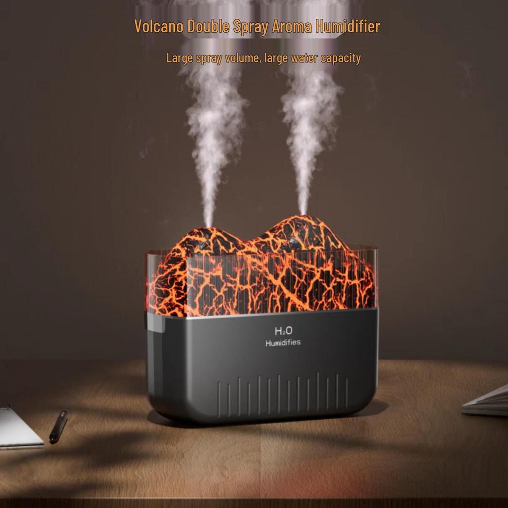 Cichy nawilżacz biurkowy USB do sypialni - Duża mgiełka i nawilżające nawilżenie