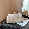 Hand-held Small Bag, Cheongsam Evening Dress Box Bag, Chain Strap Crossbody Bag