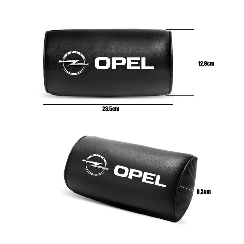 Car Seat Neck Head Support Pillow Leather Headrest Cushion For Opel Corsa Astra Insignia Vectra Zafira Meriva Mokka Grandland