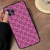 Fashion A-ALBA R-ROSA Phone Case For IPhone 17 16 15 14 13 12 11 Pro Max Plus Mini Silicone Black Cover