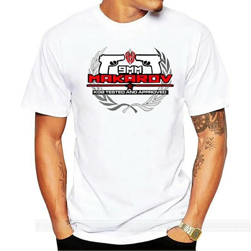 Details about New Spetsnaz KGB tested and approved 9mm Makarov Pistol Russian Gun T-shirt