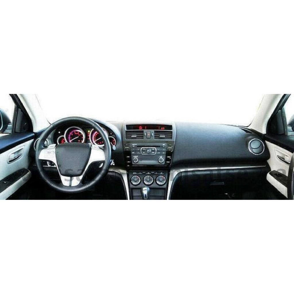 1pc Black Dashmat Dashboard Mat Cover Anti-Sun For Mazda 6 2009-2012 2010