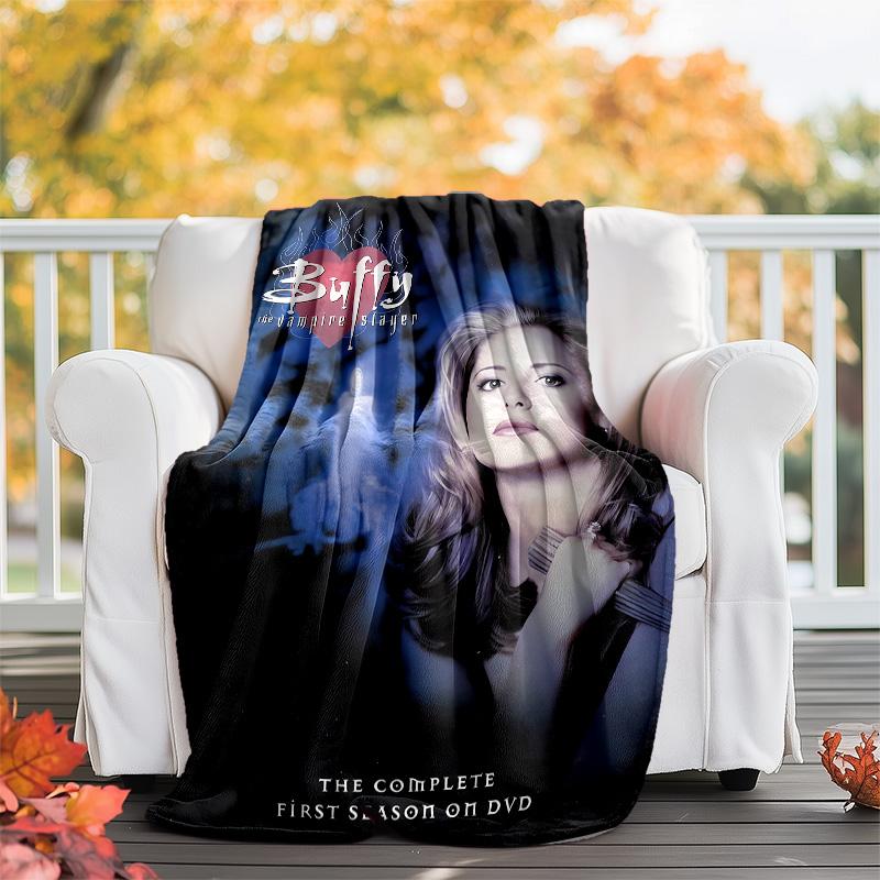 Buffy the Vampire Slayer1 Printed Throw Blanket—lightweight,soft,warm;versatile Blanket for All Seasons—perfect As &air-conditioning Throw,nap Blanket