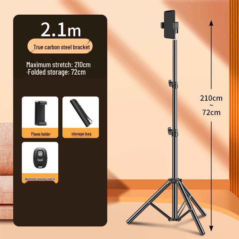 Universal Metal Tripod Stand for Live Streaming & Photography