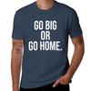 Ga groot of ga naar huis. T-shirt shirts grafische t-shirts anime t-shirt herenmode