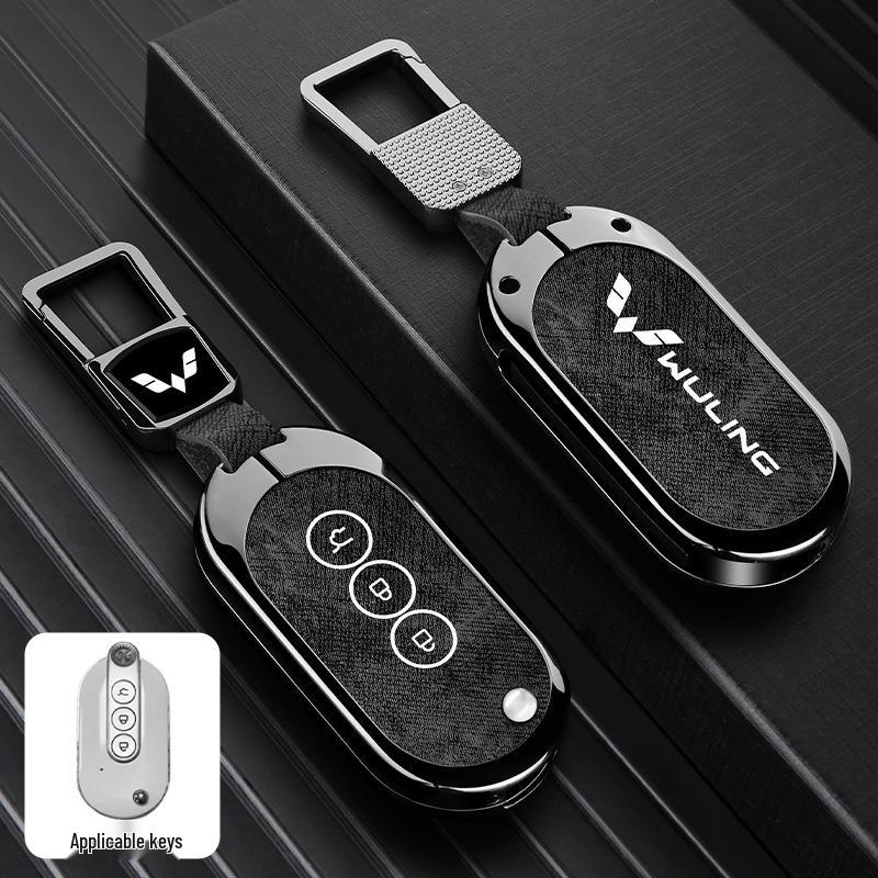 Wuling Hongguang S Key Cover: Metal Shell for Mini EV, Journey S3, New Hongguang Plus & Journey Yang Protection