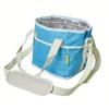4 Wasserflaschenhalter mit Tragegurt | Familien-Trinktasche mit 4 Fächern, Mehrfach-Becherhalter-Caddy | Verstellbar, passt für große und kleine Getränke