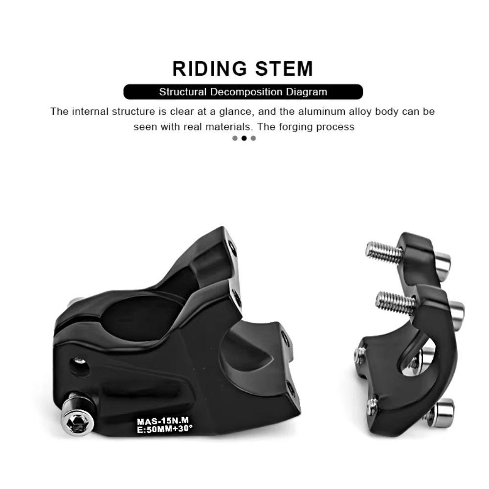Durable Front Fork Stem 31.8mm Handlebar Parts Cycling Accessories Mountain Bike Stem  Road Bike