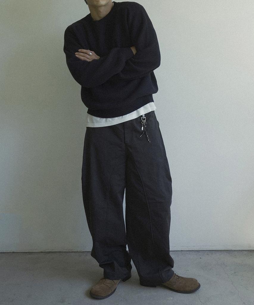 SIIIIDO Hayes Pores Side Ct Line Knit #2