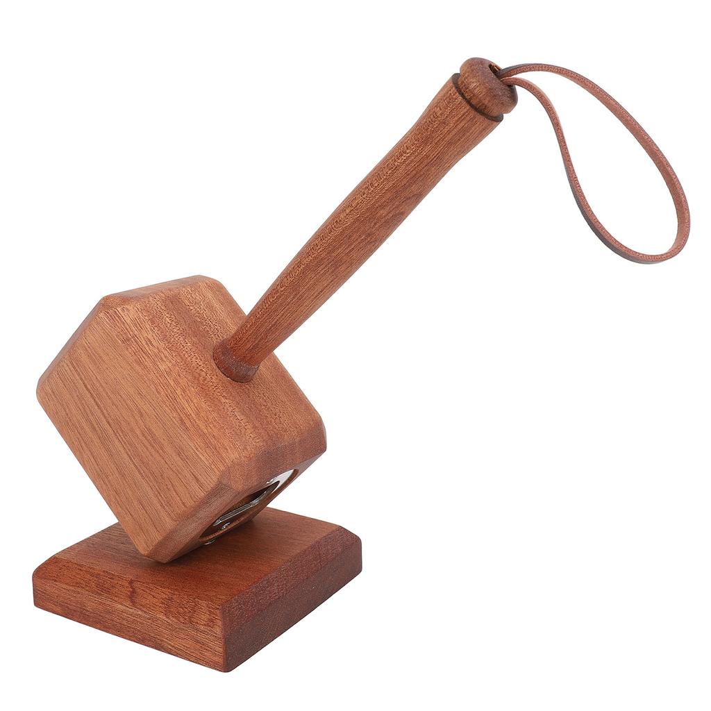Wooden Bottle Opener Multipurpose Innovative Hammer Beer Opener for Dad Men Him Husband Boyfriend