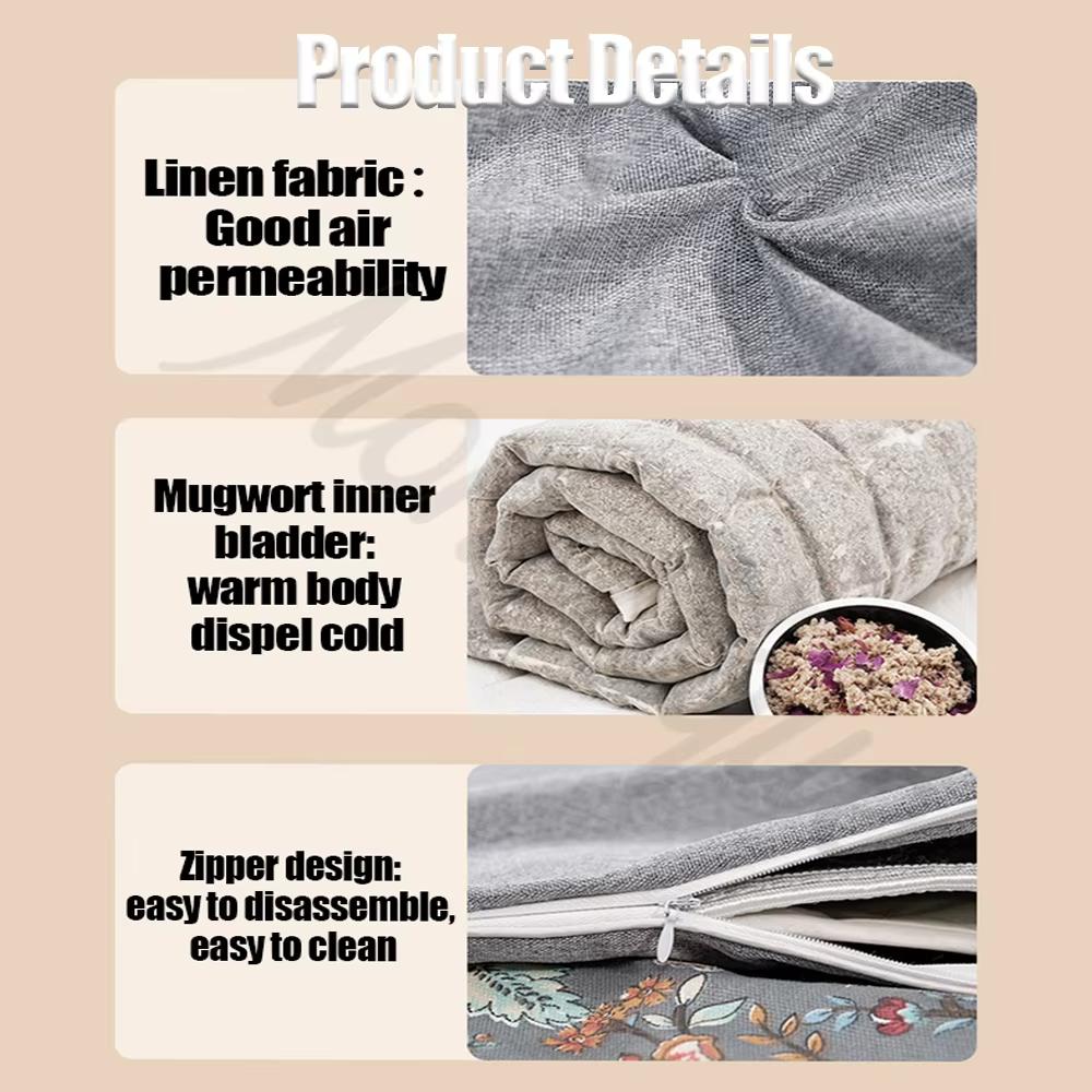 Electric Heating Moxibustion Blanket Moxa Mugwort Pads Acupressure Yoga Mat Cushion Controllable Heating Temperature Mattress