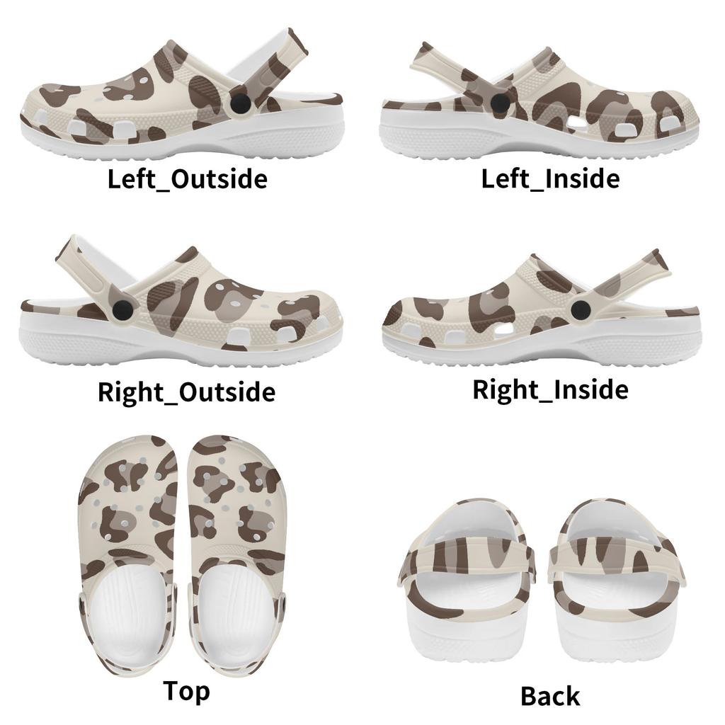 Colorful Printed EVA Clogs Sandals Unisex Breathable Lightweight Slip On Casual Shoes Lightweight Summer Footwear Daily Wear