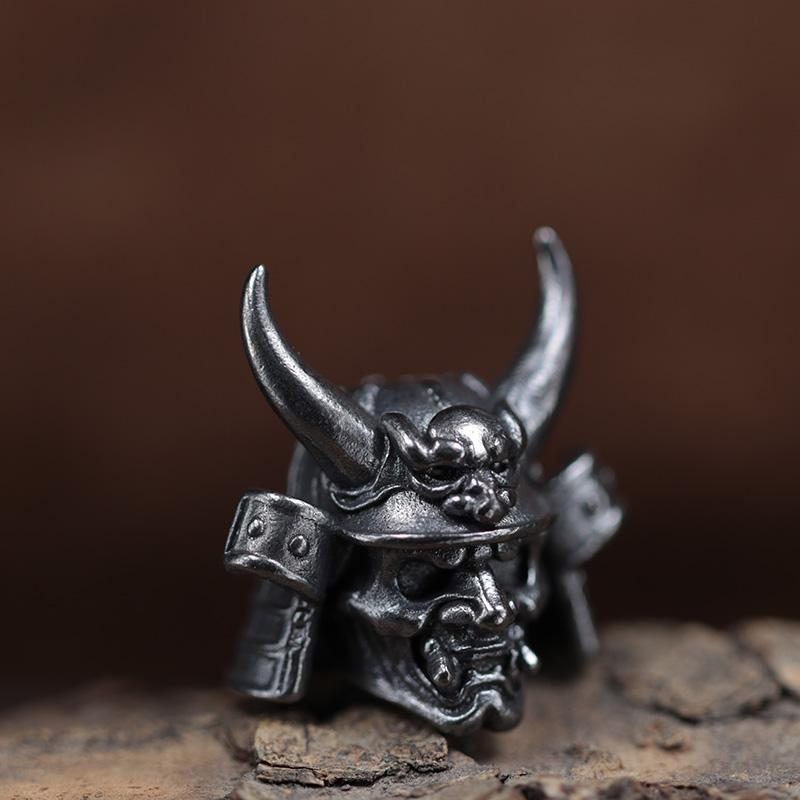 Shogun Japonez Samurai Margea de Cuțit din Alamă Războinic EDC DIY Paracord Brățară Țesută Șnur Pandantiv Accesoriu Instrument de Exterior Agățători