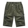 Pantaloncini in Cotone Taglie Forti da Uomo - Traspiranti, Casual da Lavoro