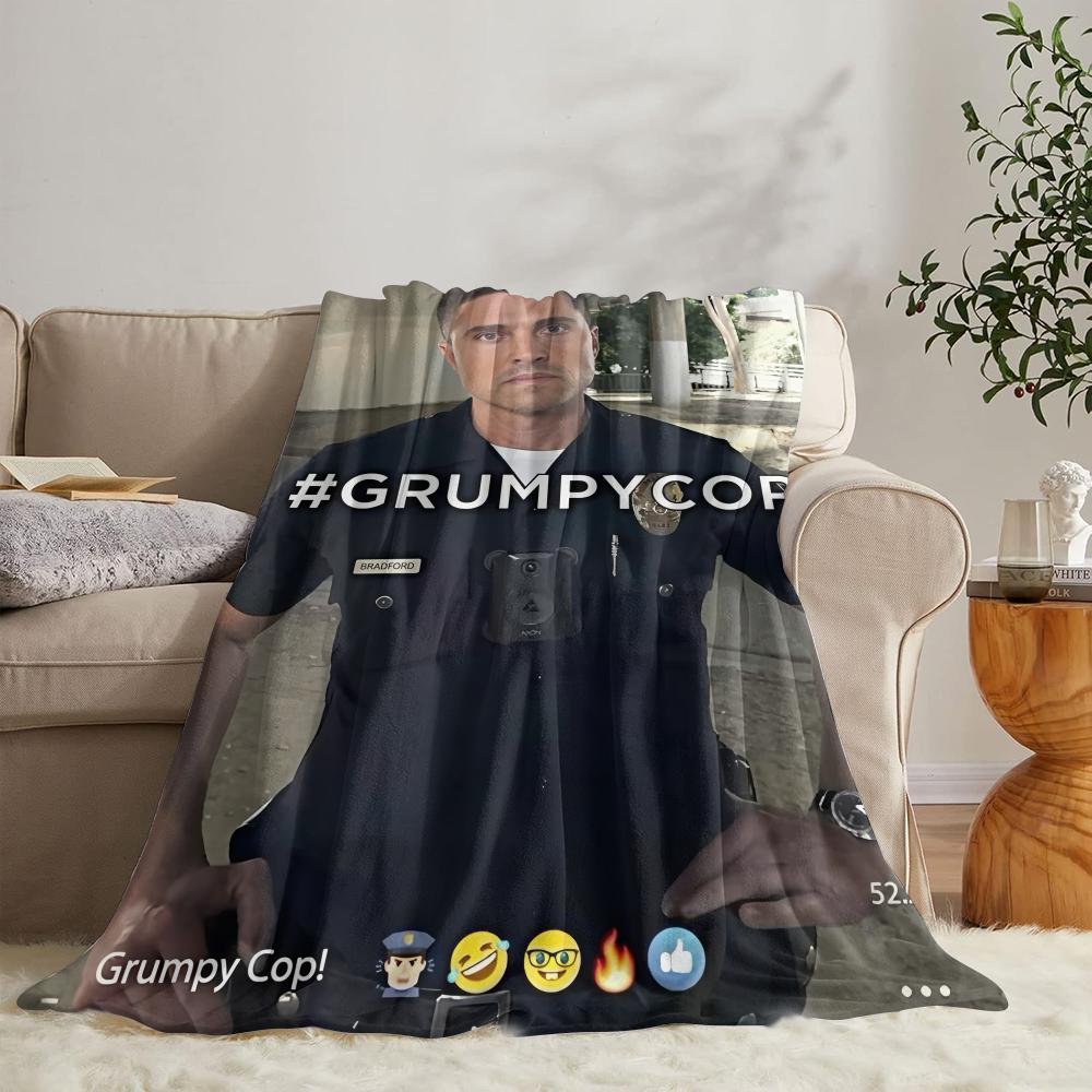 TV The R-Rookie Throw Soft Flannel Throw Summer Blanket Lightweight Cozy Nap Blanket for Sofa Bed Travel 75x90cm