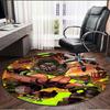 Apex Legends Print Round Rug, Washable Floor Carpet, For Entryway Dorm Laundry Room Office Study, Home Decor Birthday Christmas Gift