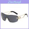 Metal Frame Sunglasses With Uv400 Protective Coating For Casual Wear And Parties