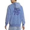 Nike Club Full Zip Hooded Jacket Men Washed Blue HQ6040-486