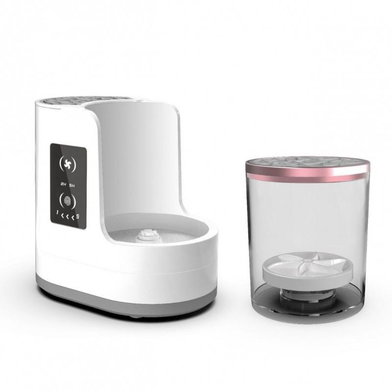Automatic Cross-Border Makeup Brush Cleaner with Drying – Gentle on Bristles