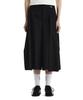 Teulimingbeodeu Stripe Tuck Bermuda Set-Up Shorts [ Black ]