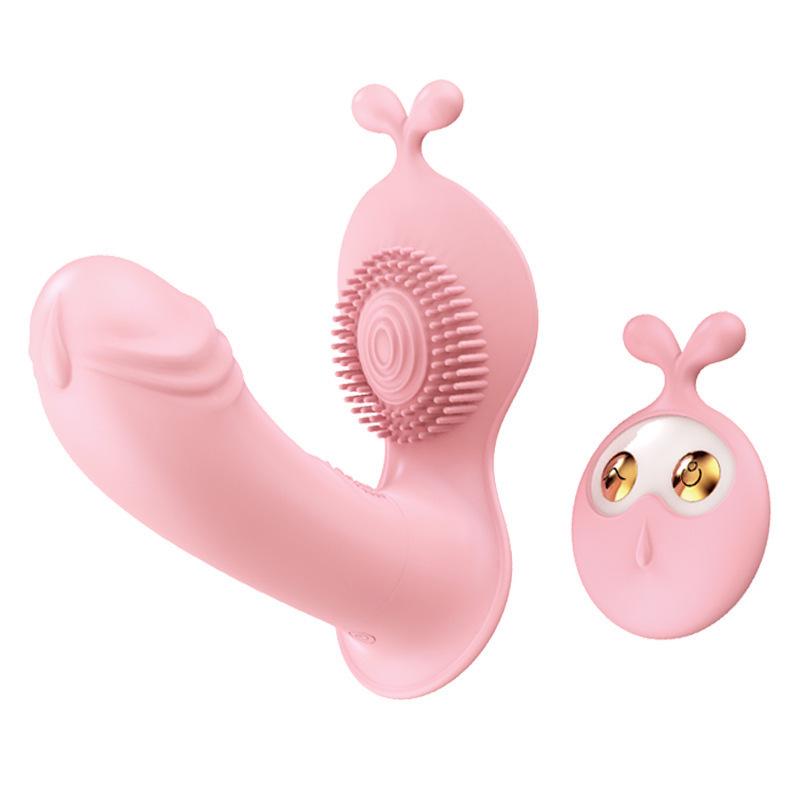 Lai Le Pink Lady Eros Tongue Licking Vibrator Egg Massager for Women