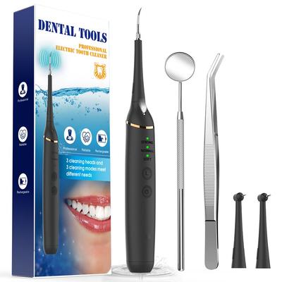 Electric Sonic Dental Calculus Scaler Portable with LED Teeth Whitening Kit Oral Care Teeth Tartar Remover Plaque Stains Cleaner