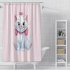 Shower Curtain Waterproof Polyester Fabric Paint Colorful Bath Disneys Marie Cat Curtains Home Bathroom Decor Curtain With Hook