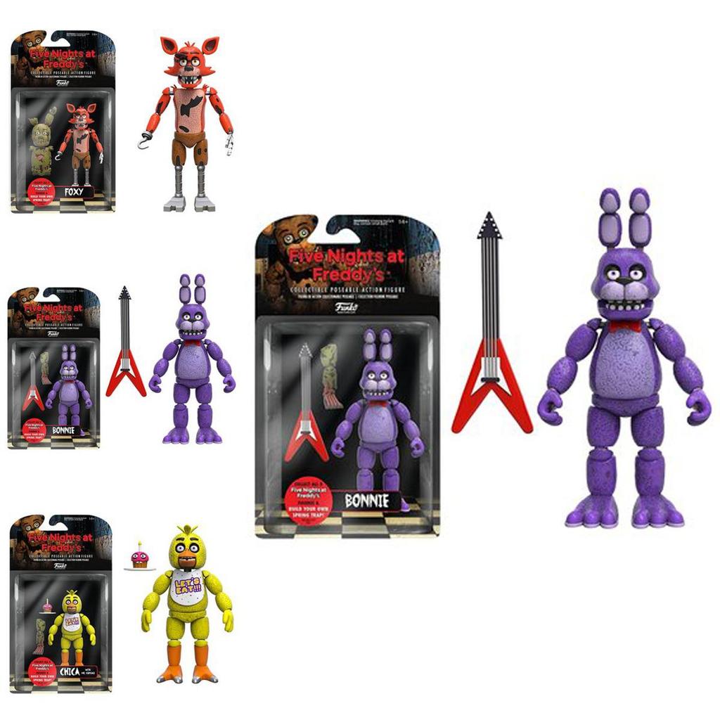 Charming Fnaf Five Nights At Freddy's Articulated Golden Freddy Action Figure Toy