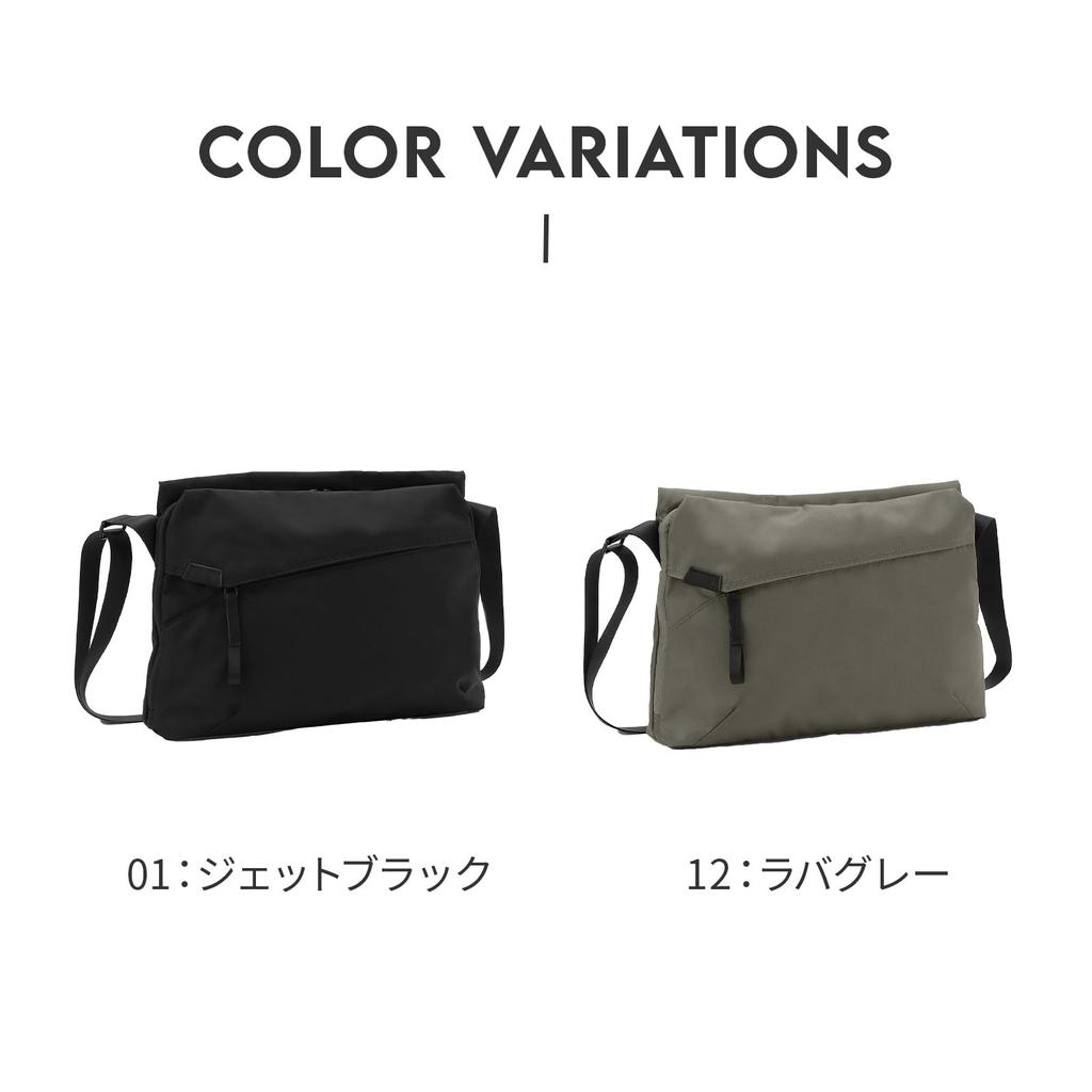 Shoulder Bag for Women and A4 fits 8 20403 Sunny Lava Gray [Ace Gene] Men, 9L, size, 13.3-inch laptop, 370g, pockets,