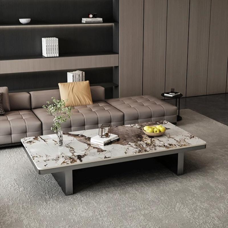Decoration Bedroom Modern Minimalist Coffee Table Unique Italian Simple Side Table Writing Computer Mesa Auxiliar Home Furniture