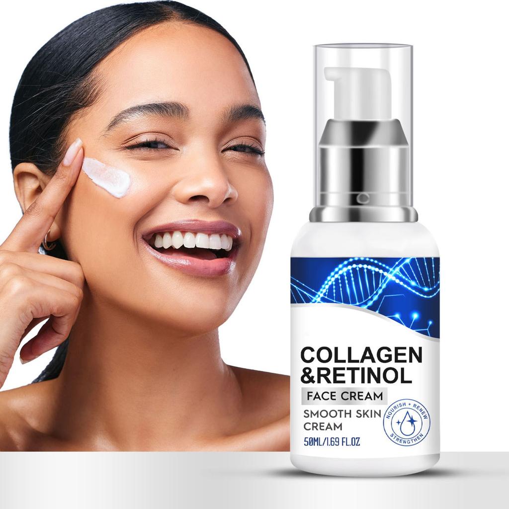 Hyaluronic Collagen Cream Skin Firming And Hydrating Anti-aging Cleansing Beauty Korean Skin Care For All Skin Types