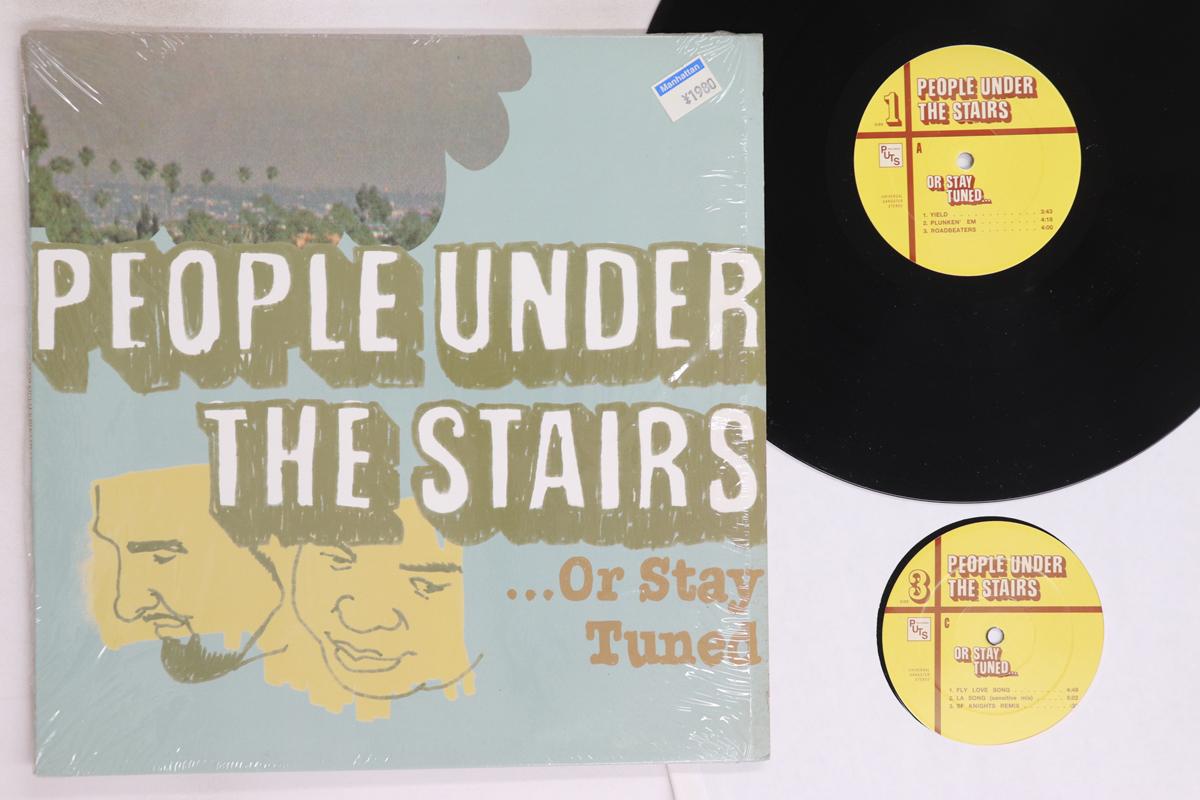 

LP Record PEOPLE UNDER THE STAIRS - Or Stay Tuned OM137VLP OM 2003 US Rap & Hip-Hop/R&B Used