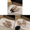 Shoe Category Pointed Toe Slippers With Rubber Sole For Womens Fashion And Office Wear