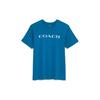 Ss23 Logo Print Crew Neck Short Sleeve T-Shirt Men Tops Blue C9693-QW8