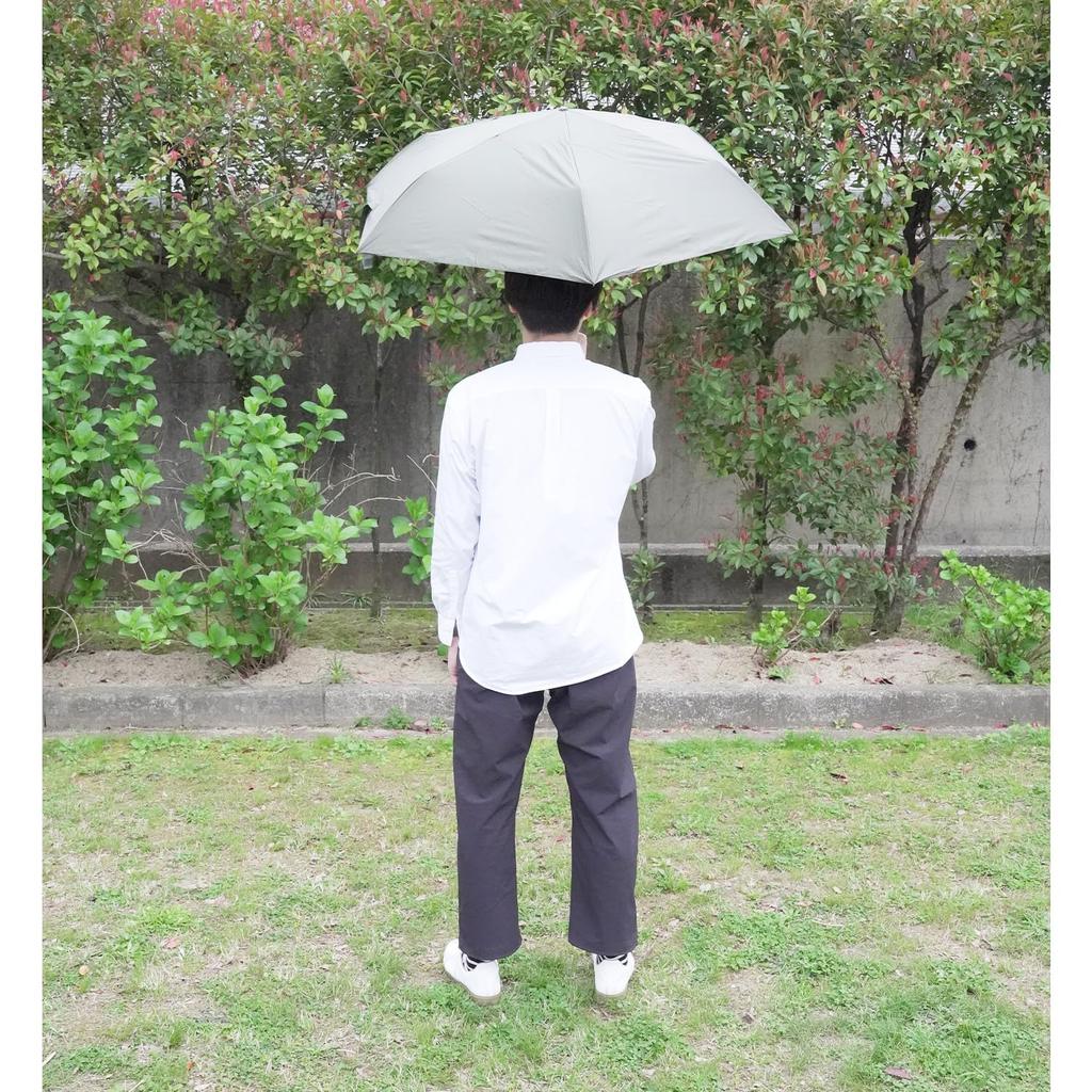 Amemari Folding Suitable for All Weather Over UV Over Light Rain Sun Stylish and Case 60cm UV Perfect for and Because Umbrella, Lightweight, Large,