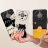 For Honor X9d Case MTN-NX1 Cute Dinosuar Cartoon Cover Soft TPU Phone Cases For Honor Magic 8 Lite X 70 HonorX70 HonorX9d Fundas