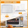 AEE4-Air Fry Basket Replacement For Breville Smart Oven Air Fryer Pro BOV900BSS, Mesh Basket BOV900 Smart Air Fry Oven,3Pcs