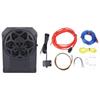 Car Active Subwoofer 10 Inch 800W Built In Amplifier APP Controlled Colorful LED Light Under Seat Powered Car Subwoofer