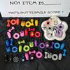 Miu Series Dumbbell Plate Keychain: Trendy Fitness Accessory & Sports Jewelry Gift