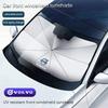 Auto Frontscheiben-Sonnenschutz Lichtabweisender Schirm für Xc60 Xc90 V40 V60 S60 V50 V90 S80 C40 XC40 V70 XC70 C30 EX90
