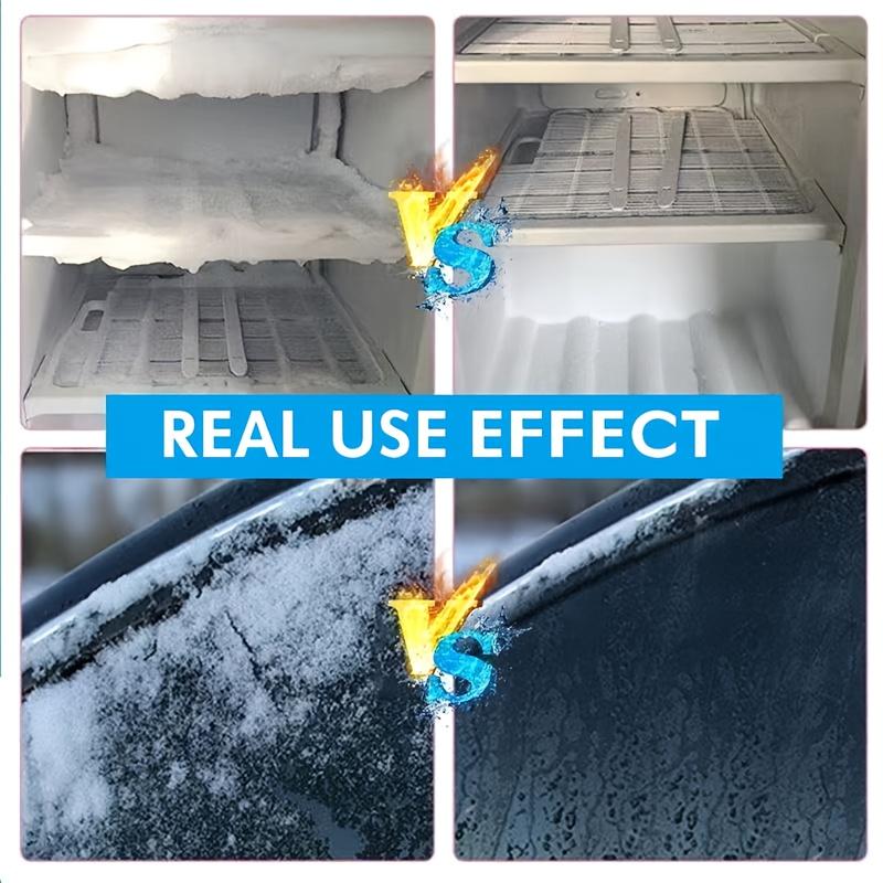 Refrigerator De-Icer and Defroster — Quick Ice Melting and Anti-Icing for Home Freezers | Suitable for Refrigerators and Rvs, Freezer Defrostin